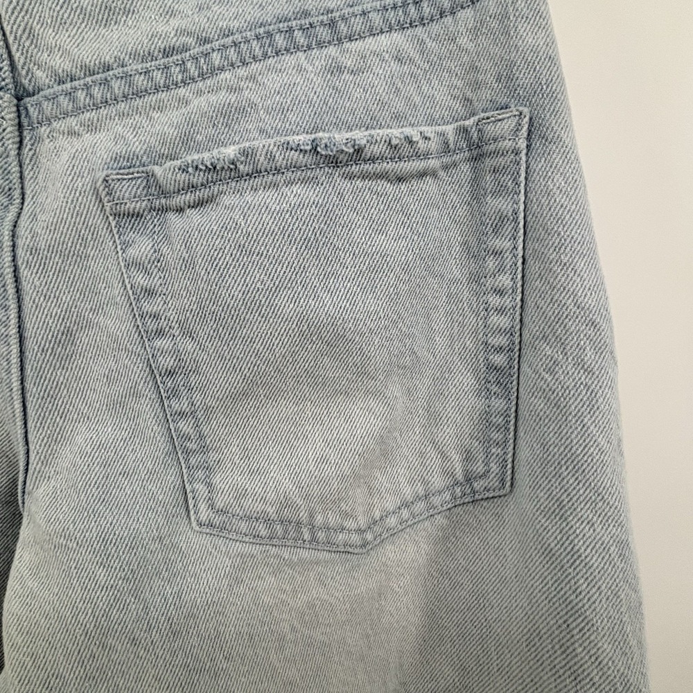 PACSUN Jessie High Rise Baggy Womens size 23 Light Wash Blue Denim Wide-Leg EUC - Picture 4 of 15